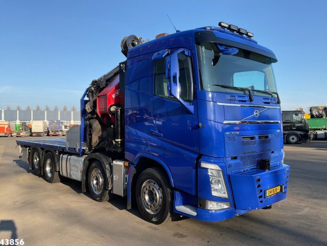 Volvo  FH 540 8x2 Euro 6 HMF 85 Tonmeter laadkraan + Fly-Jib Just 118.982 Km! (2)