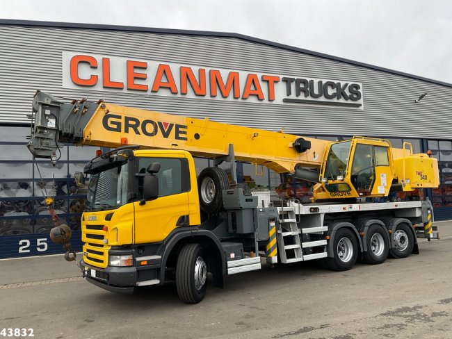 Scania  P 380 8x4 Grove 40 TON + Fly-Jib Just 31.682 km! (0)