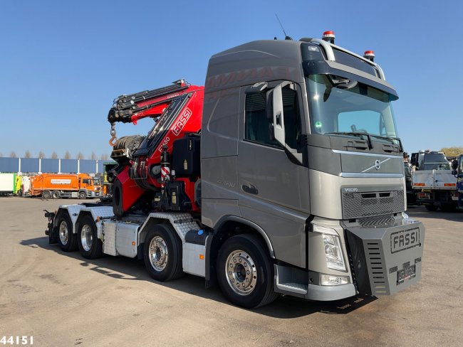 Volvo  FH 540 Fassi 165 Tonmeter laadkraan + Fly-Jib Just 104.869 km! (8)