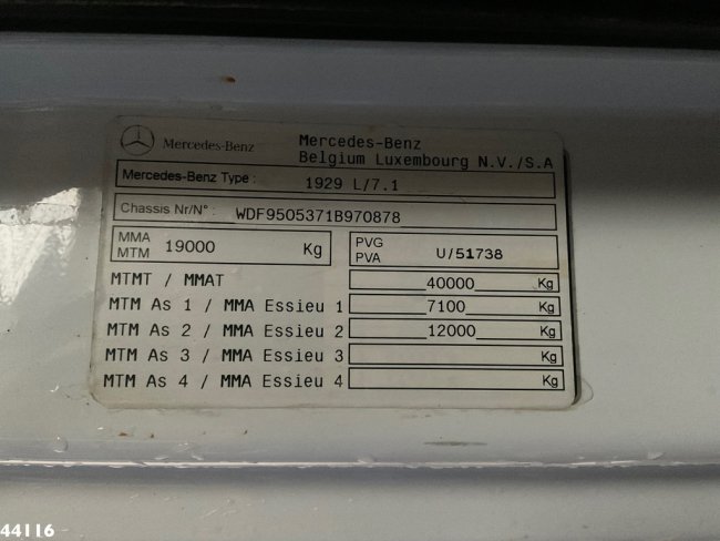 Mercedes-Benz  Axor 1929 Effer 30 Tonmeter laadkraan (19)
