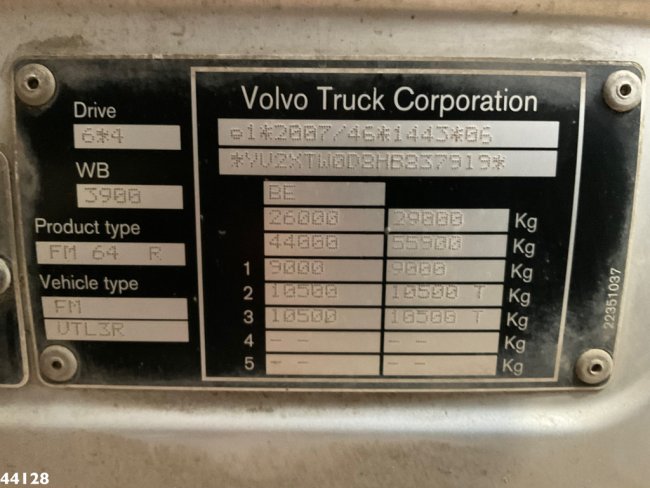 Volvo  FM 420 6x4 Euro 6 AJK 20 Ton haakarmsysteem (19)