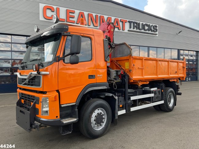 Volvo  FM 340 4x4 Palfinger 10 Tonmeter laadkraan Manual Full steel (1)