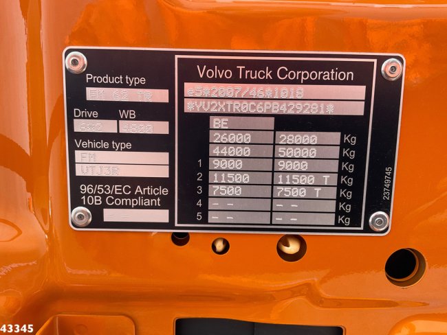 Volvo  FM 430 Euro 6 VDL 21 Ton haakarmsysteem (19)