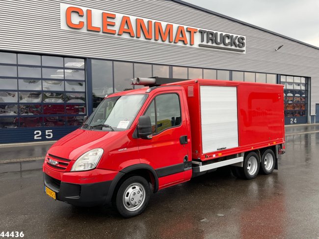 Iveco  Daily 40C18 + Veldhuizen oplegger ROM Hogedrukinstallatie (1)