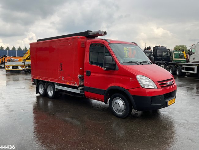 Iveco  Daily 40C18 + Veldhuizen oplegger ROM Hogedrukinstallatie (2)