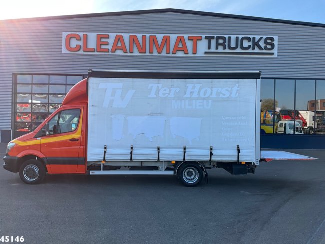 Mercedes-Benz  Sprinter 516 Euro 6 Schuifzeilen laadbak DHollandia laadklep (0)