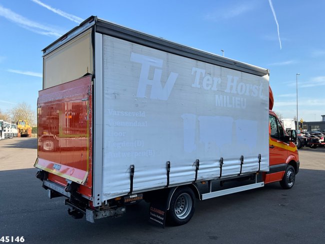Mercedes-Benz  Sprinter 516 Euro 6 Schuifzeilen laadbak DHollandia laadklep (5)