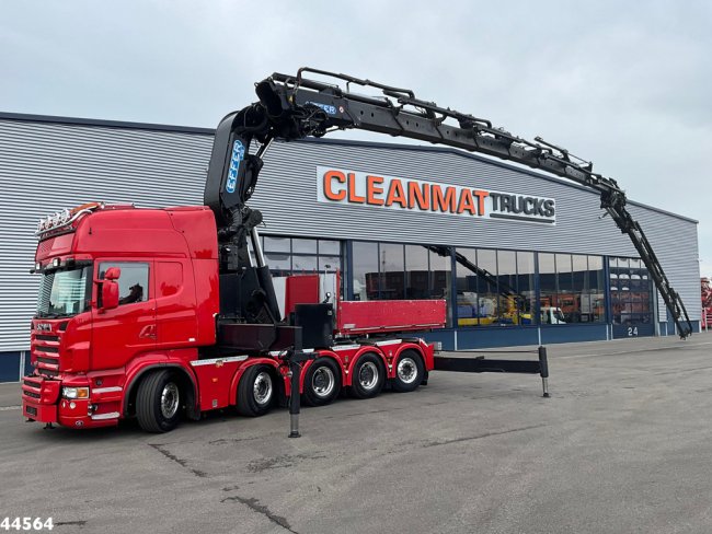 Scania  R 620 10x4 V8 Retarder Effer 175 Tonmeter laadkraan + Fly-Jib Just 170.527 km! (0)