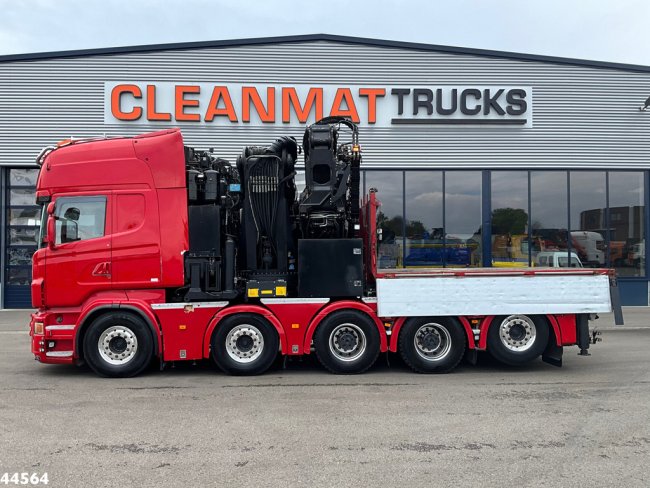 Scania  R 620 10x4 V8 Retarder Effer 175 Tonmeter laadkraan + Fly-Jib Just 170.527 km! (2)
