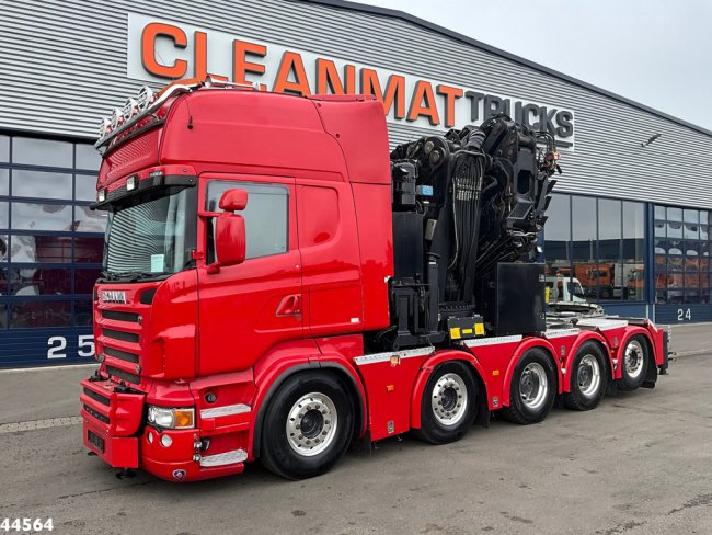Scania  R 620 10x4 V8 Retarder Effer 175 Tonmeter laadkraan + Fly-Jib Just 170.527 km! (5)