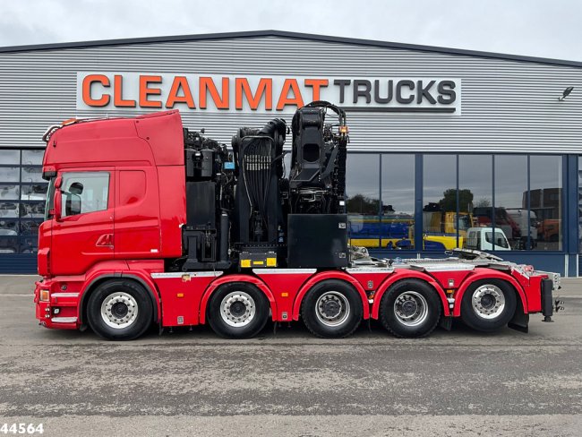 Scania  R 620 10x4 V8 Retarder Effer 175 Tonmeter laadkraan + Fly-Jib Just 170.527 km! (6)