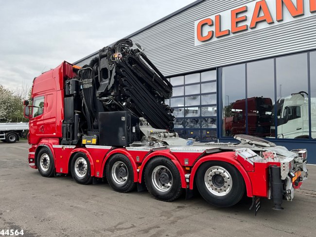 Scania  R 620 10x4 V8 Retarder Effer 175 Tonmeter laadkraan + Fly-Jib Just 170.527 km! (7)