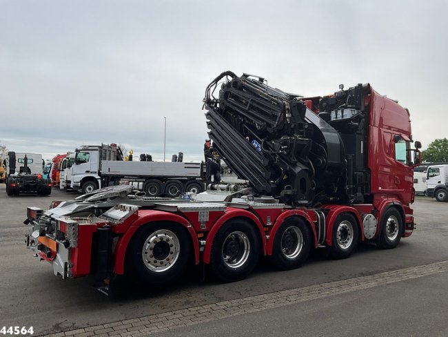 Scania  R 620 10x4 V8 Retarder Effer 175 Tonmeter laadkraan + Fly-Jib Just 170.527 km! (9)