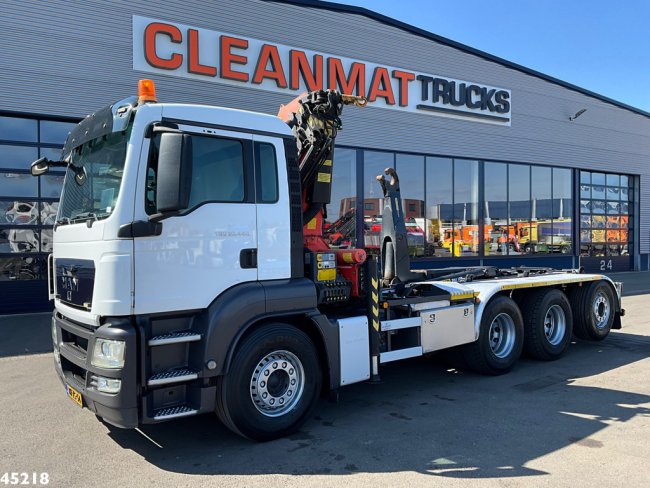 MAN  TGS 35.440 8x4 Euro 5 Palfinger 30 Tonmeter laadkraan (1)