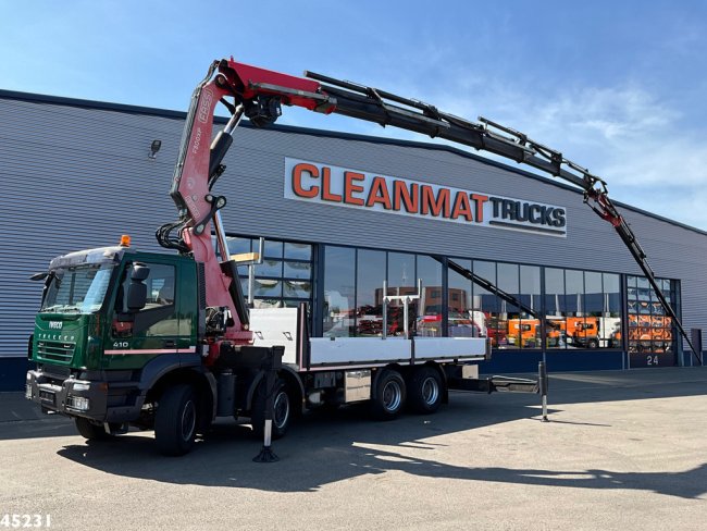 Iveco  Trakker AD410T41 Fassi 80 Tonmeter laadkraan + Fly-Jib Just 80.441 Km! (0)