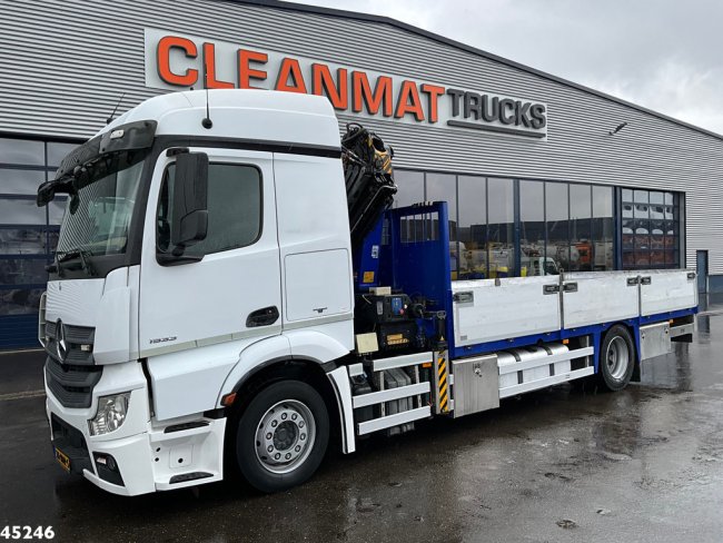 Mercedes-Benz  Actros 1833 Euro 6 HMF 21 Tonmeter laadkraan (1)