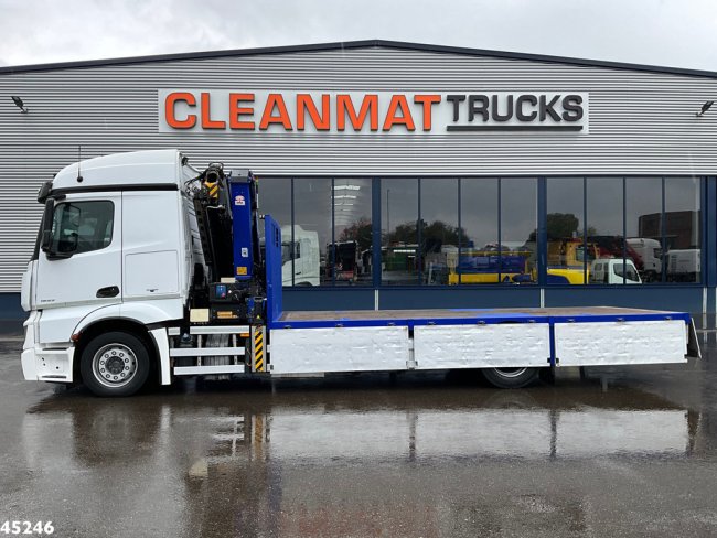 Mercedes-Benz  Actros 1833 Euro 6 HMF 21 Tonmeter laadkraan (3)