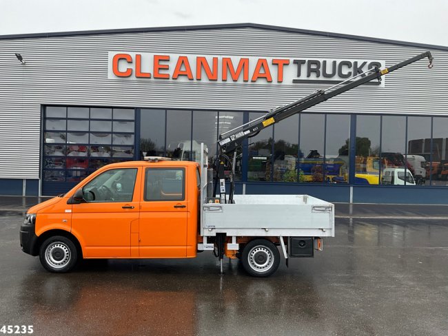 Volkswagen  Transporter 2.0 TDI DC Hiab 1,3 Tonmeter laadkraan Just 194.250 km! (0)