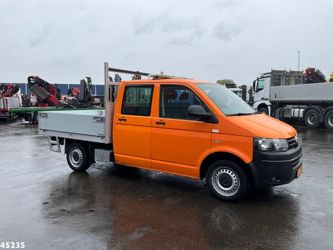 Volkswagen  Transporter 2.0 TDI DC Hiab 1,3 Tonmeter laadkraan Just 194.250 km! (4)