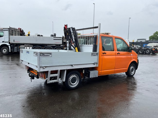 Volkswagen  Transporter 2.0 TDI DC Hiab 1,3 Tonmeter laadkraan Just 194.250 km! (5)