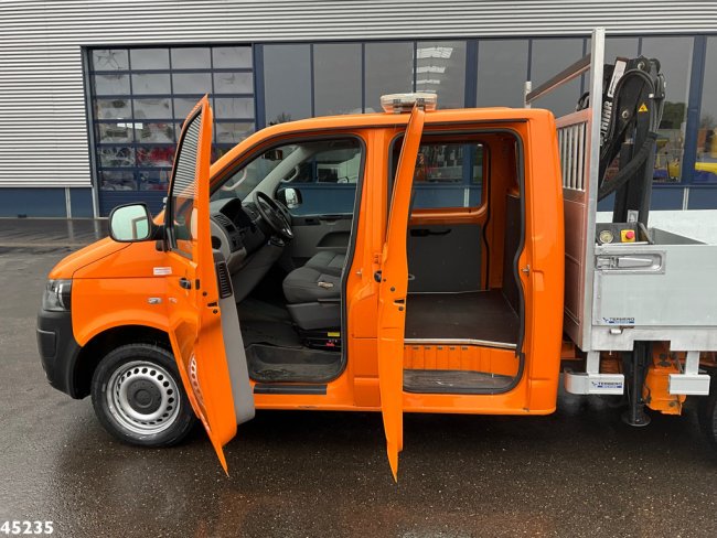 Volkswagen  Transporter 2.0 TDI DC Hiab 1,3 Tonmeter laadkraan Just 194.250 km! (10)