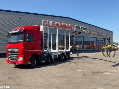 DAF FAD XF 530 8x4 Holzkran