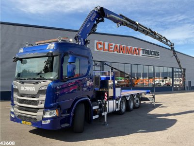 Scania G 450 8x4 Fassi 45 Tonmeter laadkraan + Fly-Jib Just 151.350 km!