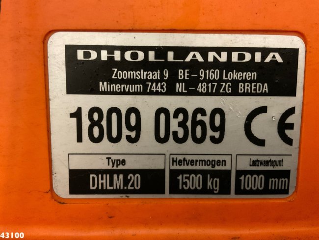 DAF  FA LF 210 Euro 6 with DHollandia taillift (13)