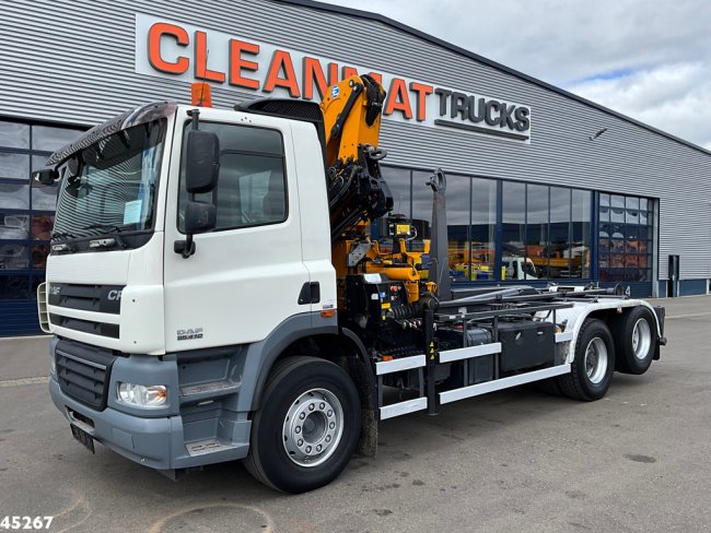 DAF  FAS 85 CF 410 Effer 16 Tonmeter laadkraan (1)