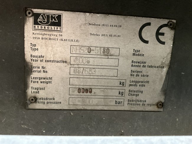 DAF  FAS 85 CF 410 Effer 16 Tonmeter laadkraan (21)