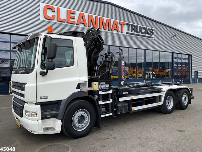 DAF  FAN 85 CF 360 Euro 5 Hiab 12 Tonmeter laadkraan (1)