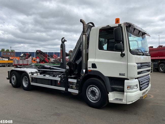 DAF  FAN 85 CF 360 Euro 5 Hiab 12 Tonmeter laadkraan (2)