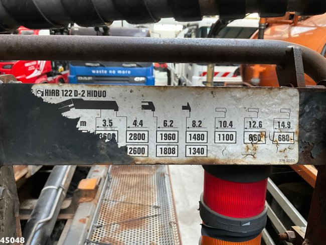 DAF  FAN 85 CF 360 Euro 5 Hiab 12 Tonmeter laadkraan (21)