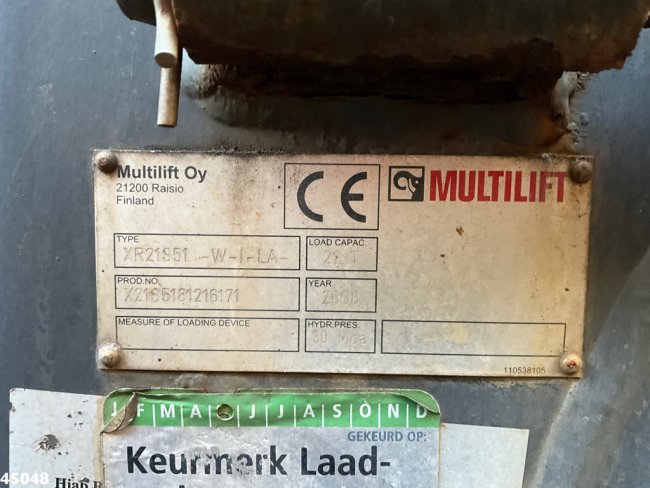 DAF  FAN 85 CF 360 Euro 5 Hiab 12 Tonmeter laadkraan (22)