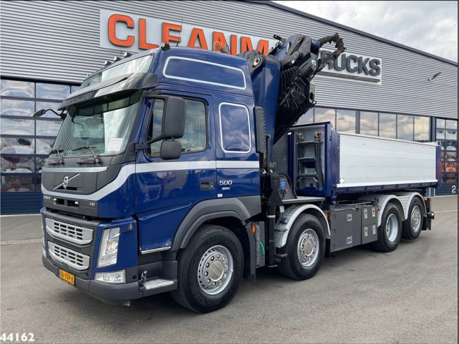 Volvo  FM 500 Euro 6 HMF 50 Tonmeter laadkraan + Fly-Jib (4)