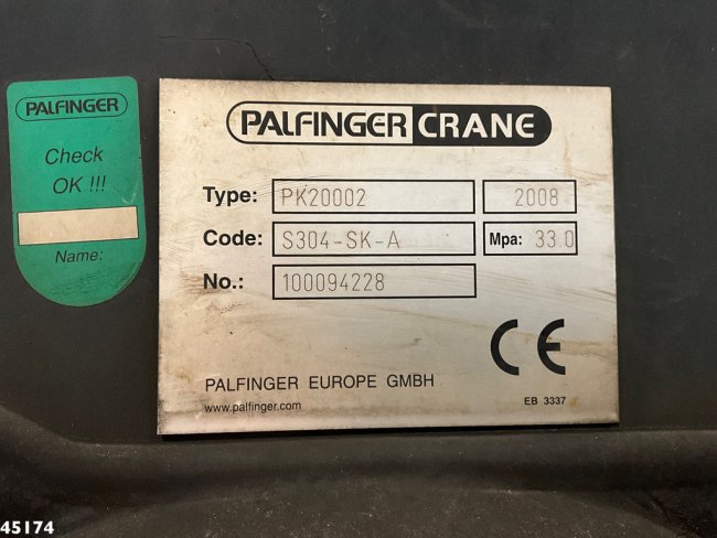 DAF  FA 85 CF 360 Palfinger 20 Tonmeter laadkraan (21)