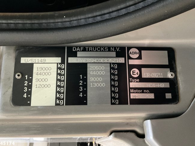 DAF  FA 85 CF 360 Palfinger 20 Tonmeter laadkraan (22)