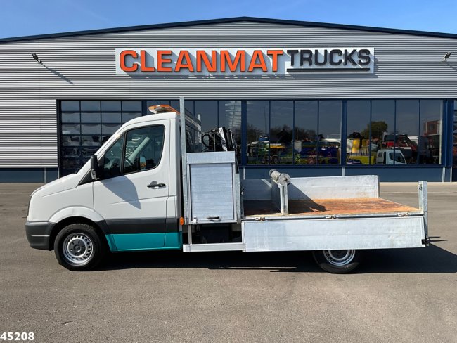 Volkswagen  Crafter 35 2.0 TDI Hiab 1,3 Tonmeter laadkraan Just 82.346 km! (1)