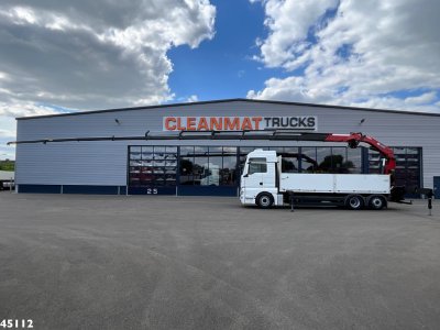 MAN TGX 26.480 Intarder HMF 40 Tonmeter laadkraan + Winch