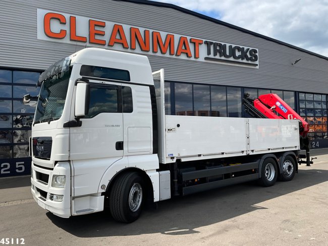 MAN  TGX 26.480 Intarder HMF 40 Tonmeter laadkraan + Winch (1)