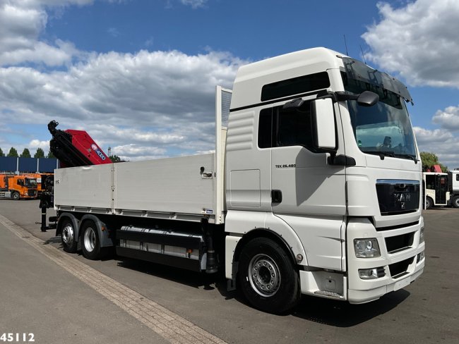 MAN  TGX 26.480 Intarder HMF 40 Tonmeter laadkraan + Winch (5)