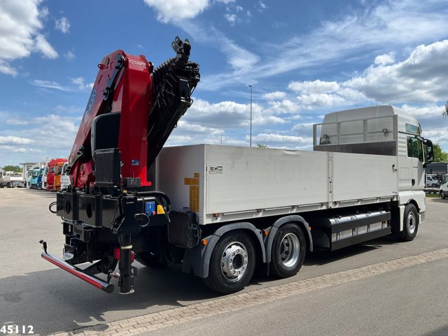 MAN  TGX 26.480 Intarder HMF 40 Tonmeter laadkraan + Winch (7)