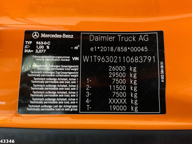 Mercedes-Benz  Actros 2533 Terberg RosRoca 21m³ (17)