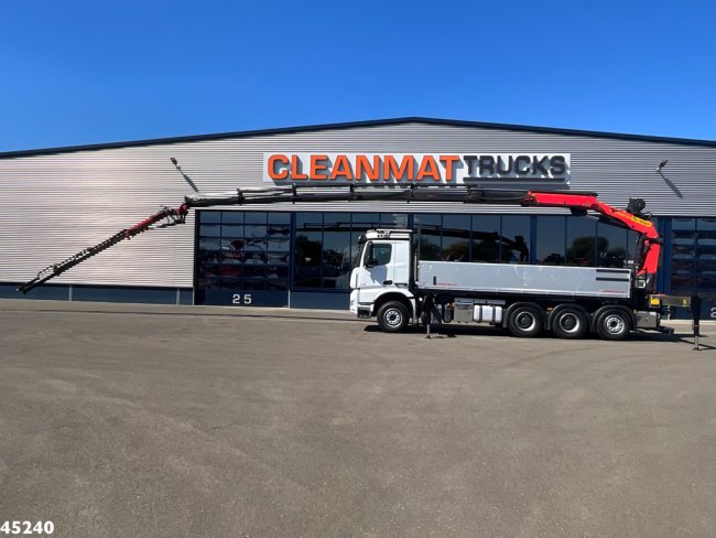 Mercedes-Benz  Arocs 3251 8x4 Euro 6 Retarder Palfinger 34 Tonmeter laadkraan + Fly-Jib Just 146.766 km! (0)