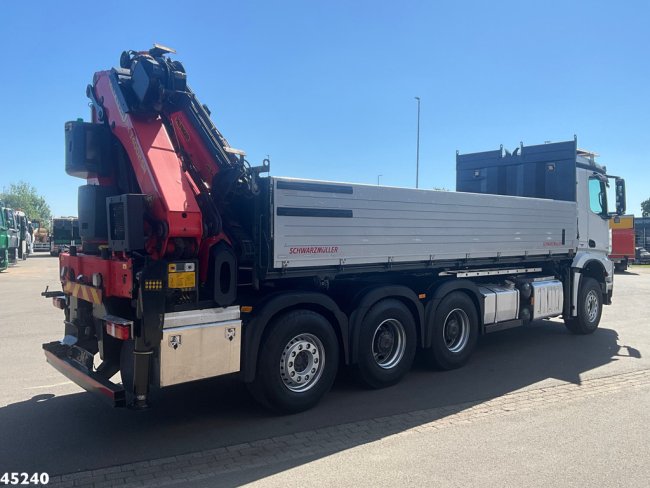 Mercedes-Benz  Arocs 3251 8x4 Euro 6 Retarder Palfinger 34 Tonmeter laadkraan + Fly-Jib Just 146.766 km! (7)