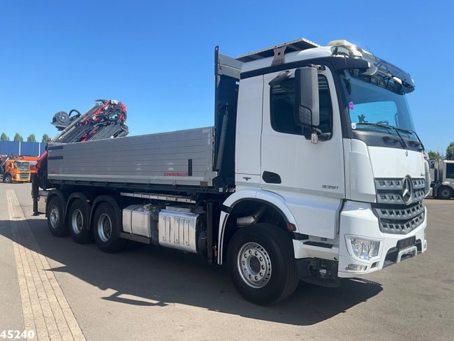 Mercedes-Benz  Arocs 3251 8x4 Euro 6 Retarder Palfinger 34 Tonmeter laadkraan + Fly-Jib Just 146.766 km! (4)