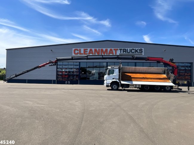 Mercedes-Benz  Arocs 3251 8x4 Euro 6 Retarder Palfinger 34 Tonmeter laadkraan + Fly-Jib Just 146.766 km! (11)