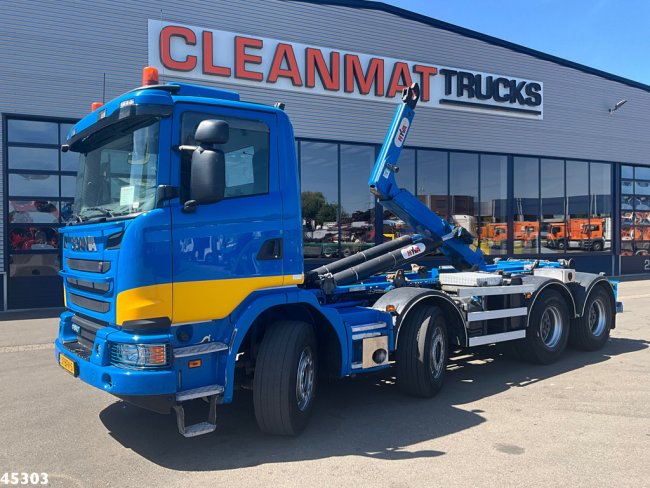 Scania  G490 8x4 Euro 6 Hyva 30 Ton haakarmsysteem (0)