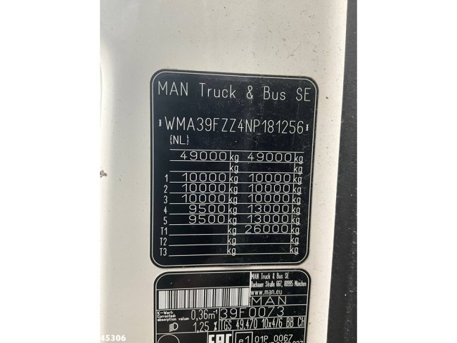 MAN  TGS 49.470 10x4 Euro 6 Kipper 26m³ Just 101.426 km! (17)