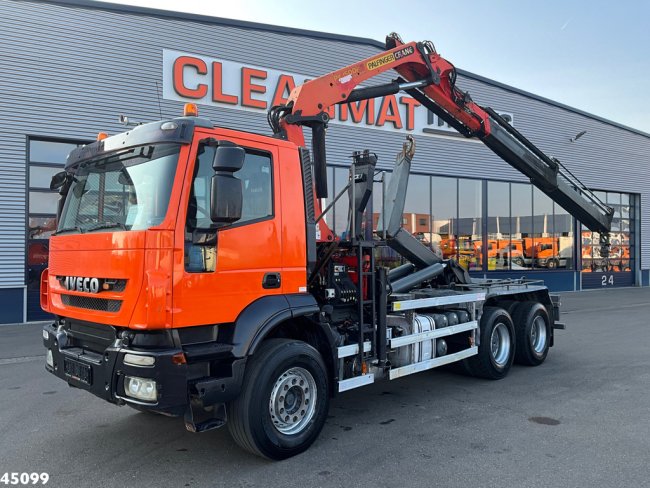Iveco  Trakker AD380T41 6x4 Palfinger 15 Tonmeter laadkraan Just 159.492 Km! (1)